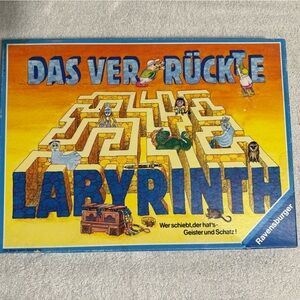 Das Ver Rückte Labyrinth German Edition. Nearly complete Game Set w/instructions